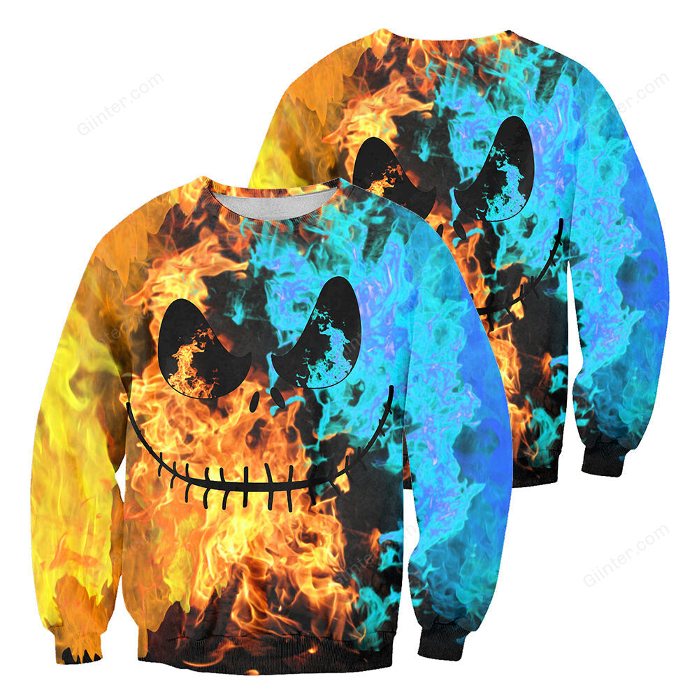 Jack Skellington 3D All Over Printed Shirts For Men And Women 19