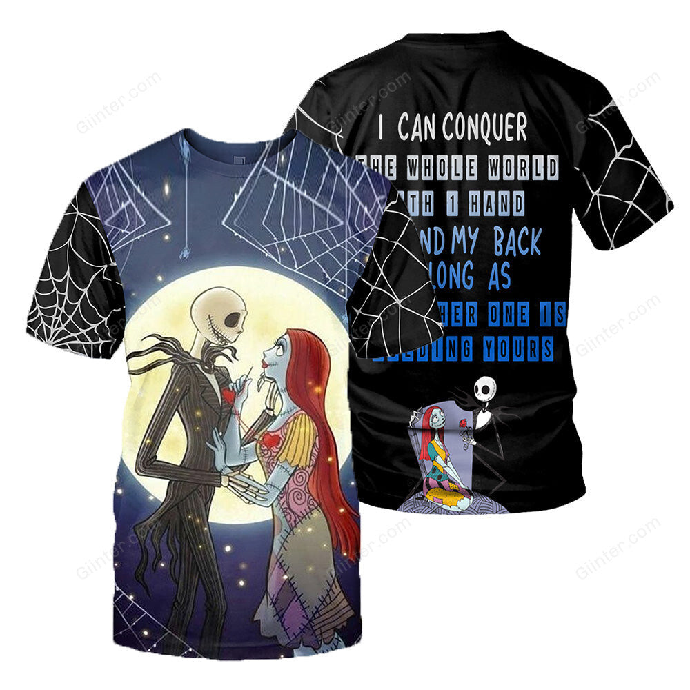 Jack Skellington 3D All Over Printed Shirts For Men And Women 192