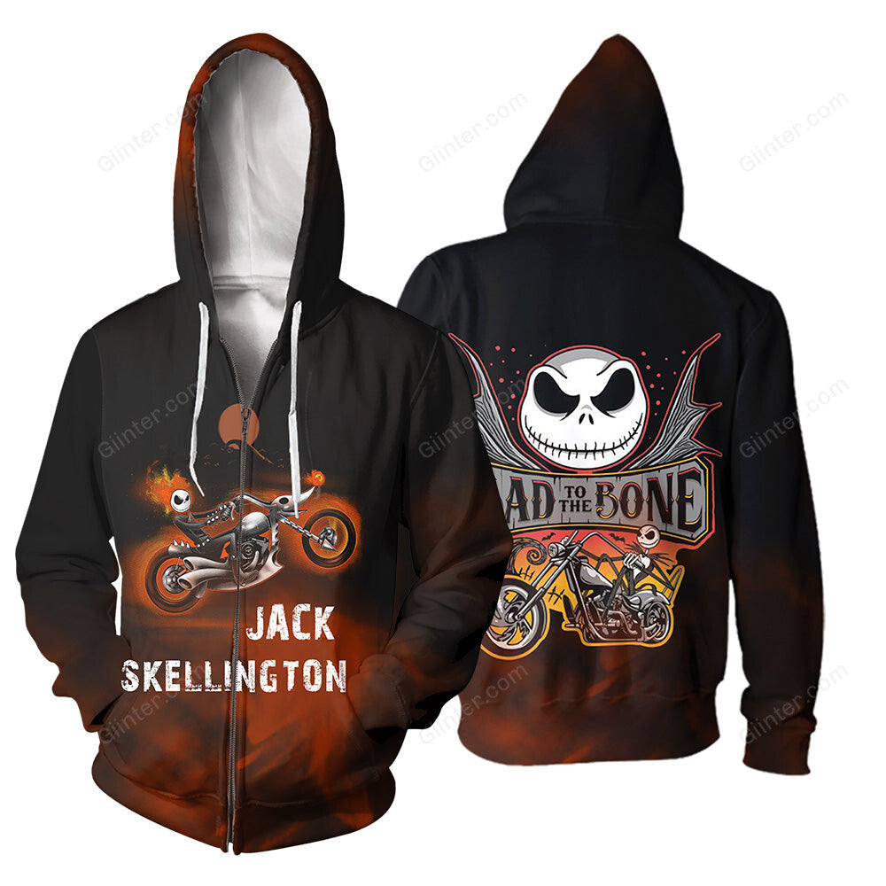 Jack Skellington 3D All Over Printed Shirts For Men And Women 195