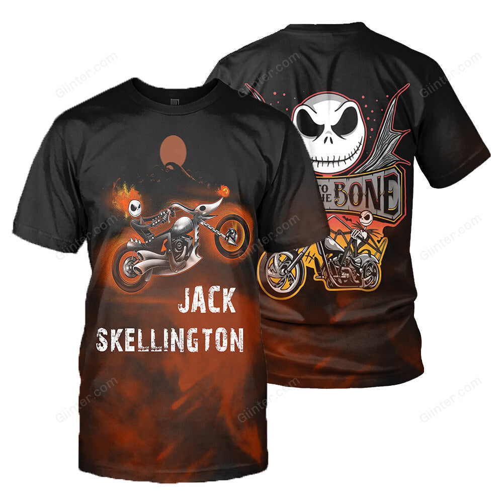 Jack Skellington 3D All Over Printed Shirts For Men And Women 195