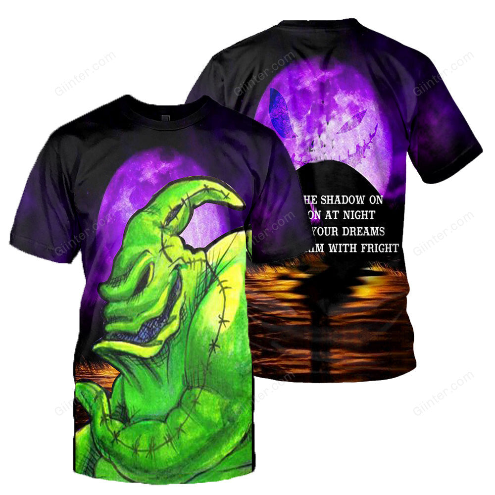 Jack Skellington 3D All Over Printed Shirts For Men And Women 196
