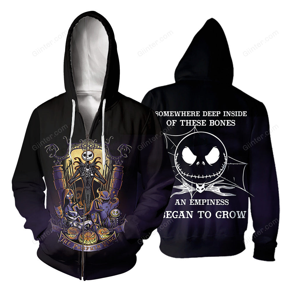Jack Skellington 3D All Over Printed Shirts For Men And Women 197