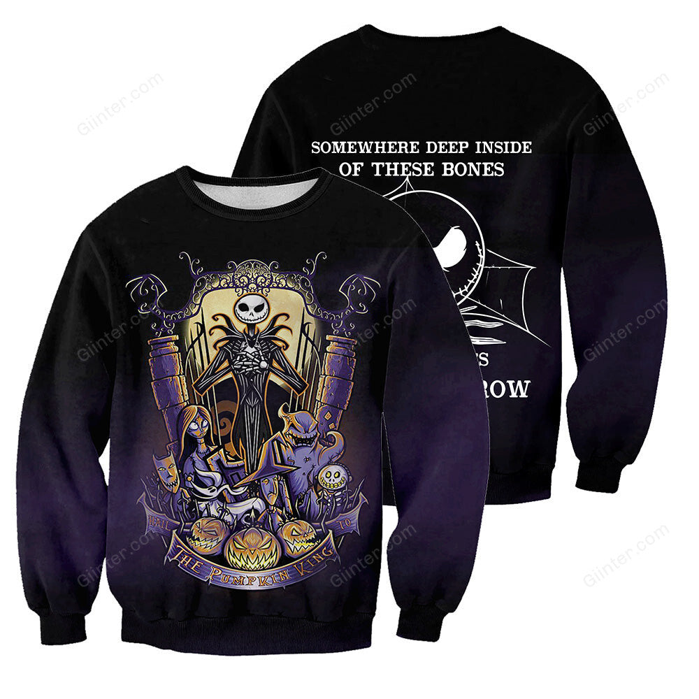 Jack Skellington 3D All Over Printed Shirts For Men And Women 197