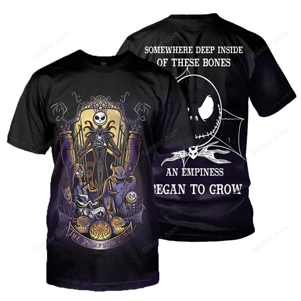 Jack Skellington 3D All Over Printed Shirts For Men And Women 197