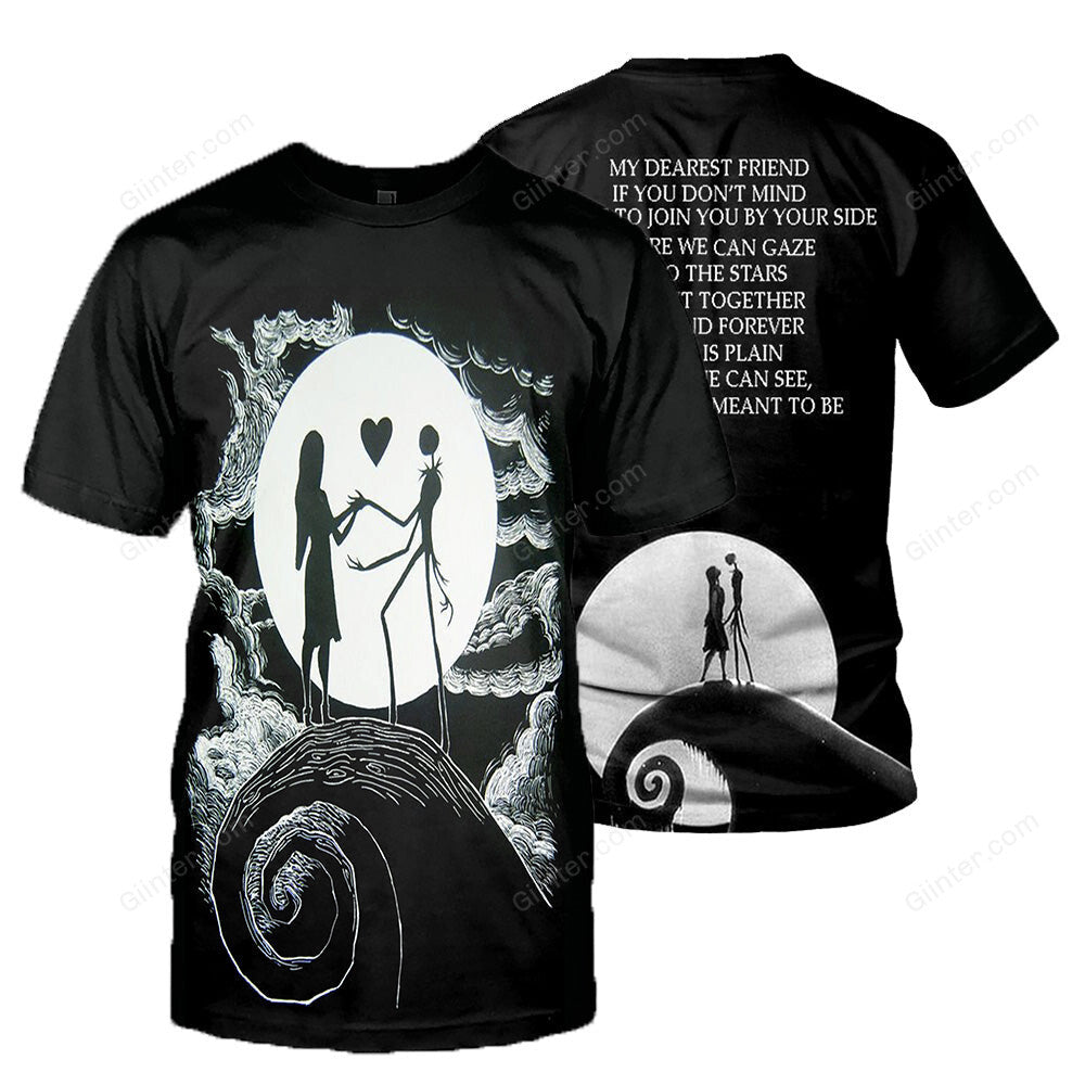 Jack Skellington 3D All Over Printed Shirts For Men And Women 198