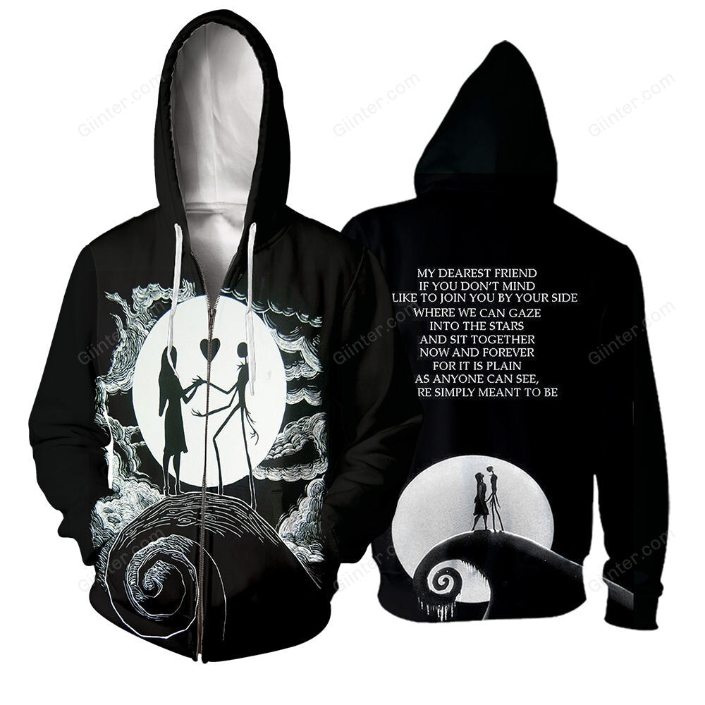 Jack Skellington 3D All Over Printed Shirts For Men And Women 198