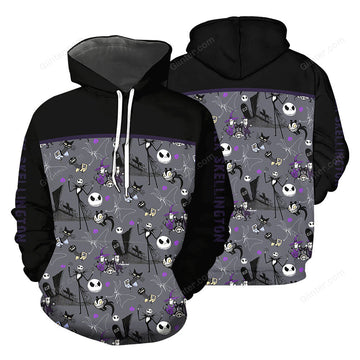 Jack Skellington 3D All Over Printed Shirts For Men And Women 199