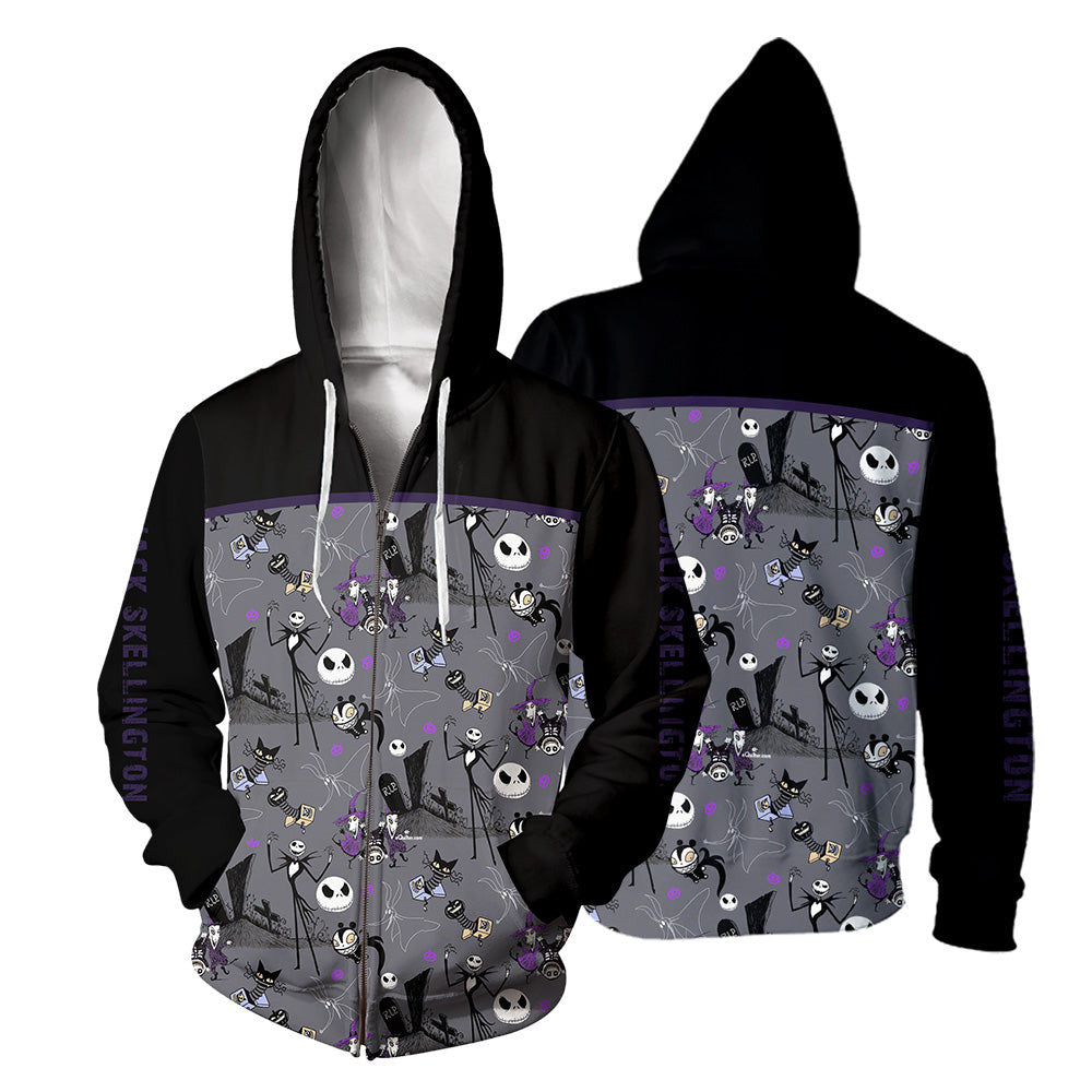 Jack Skellington 3D All Over Printed Shirts For Men And Women 199