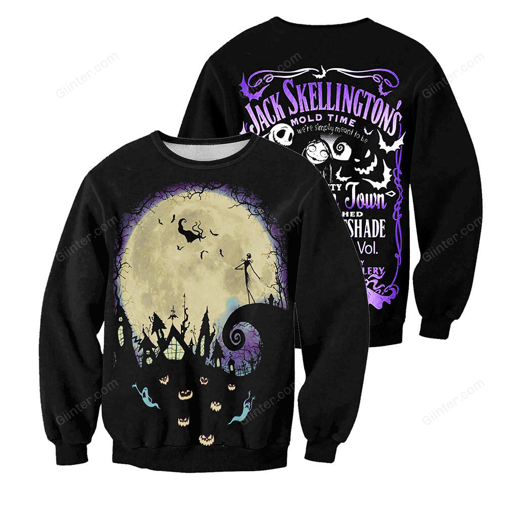 Jack Skellington 3D All Over Printed Shirts For Men And Women 203