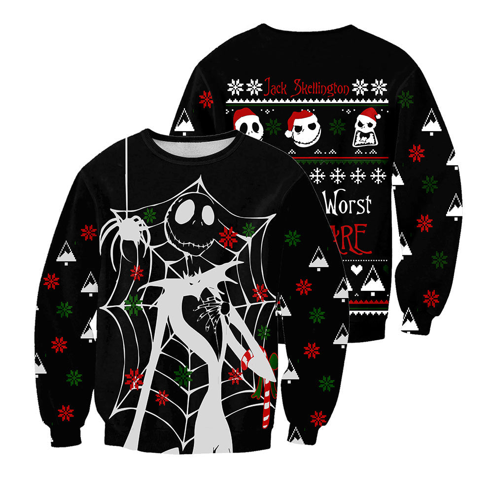 Jack Skellington 3D All Over Printed Shirts For Men And Women 212