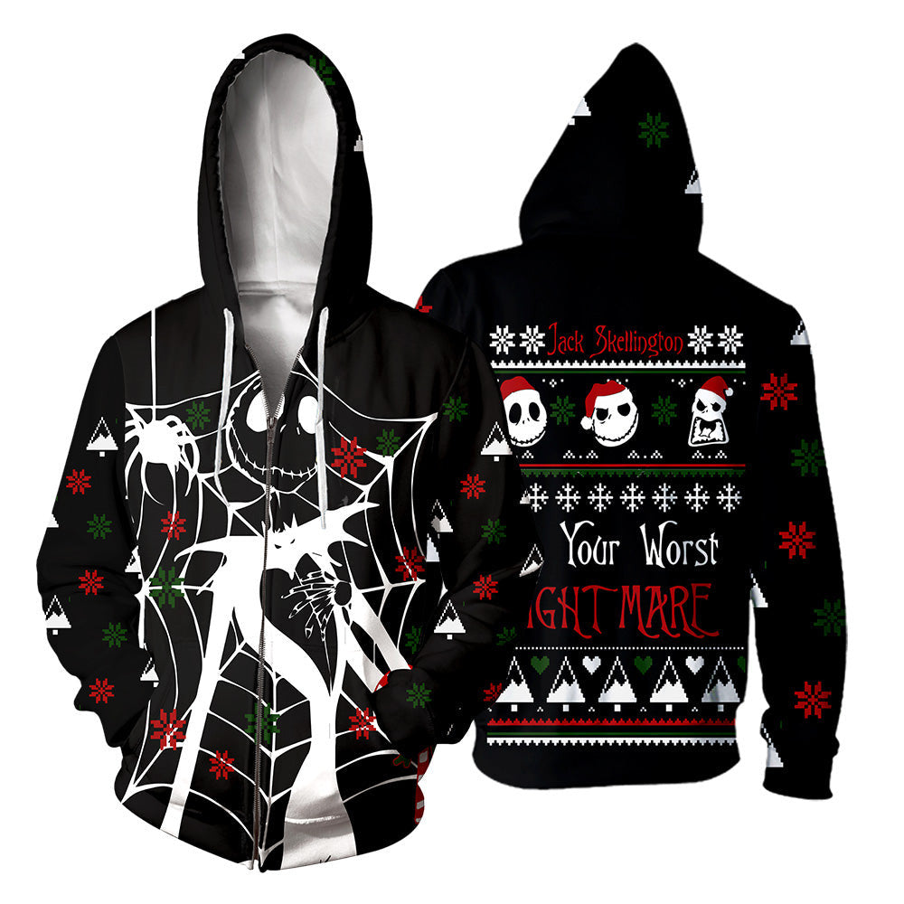 Jack Skellington 3D All Over Printed Shirts For Men And Women 212