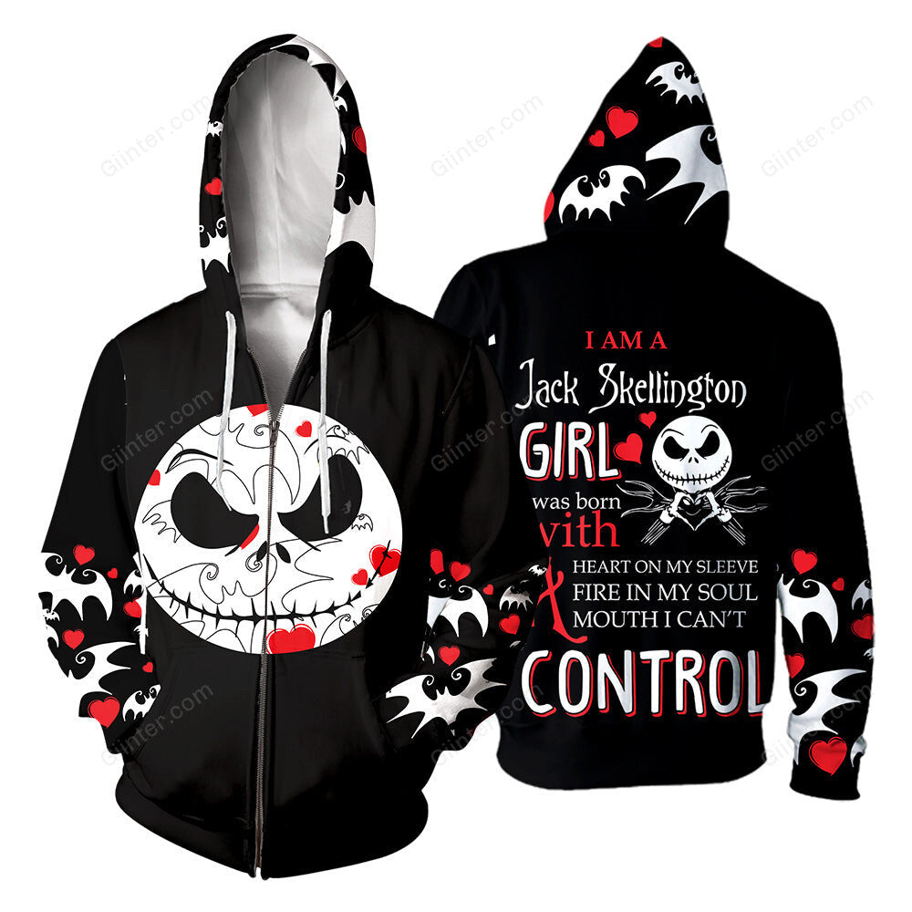 Jack Skellington 3D All Over Printed Shirts For Men And Women 213