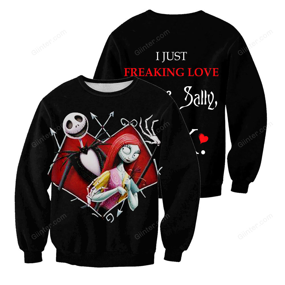 Jack Skellington 3D All Over Printed Shirts For Men And Women 214