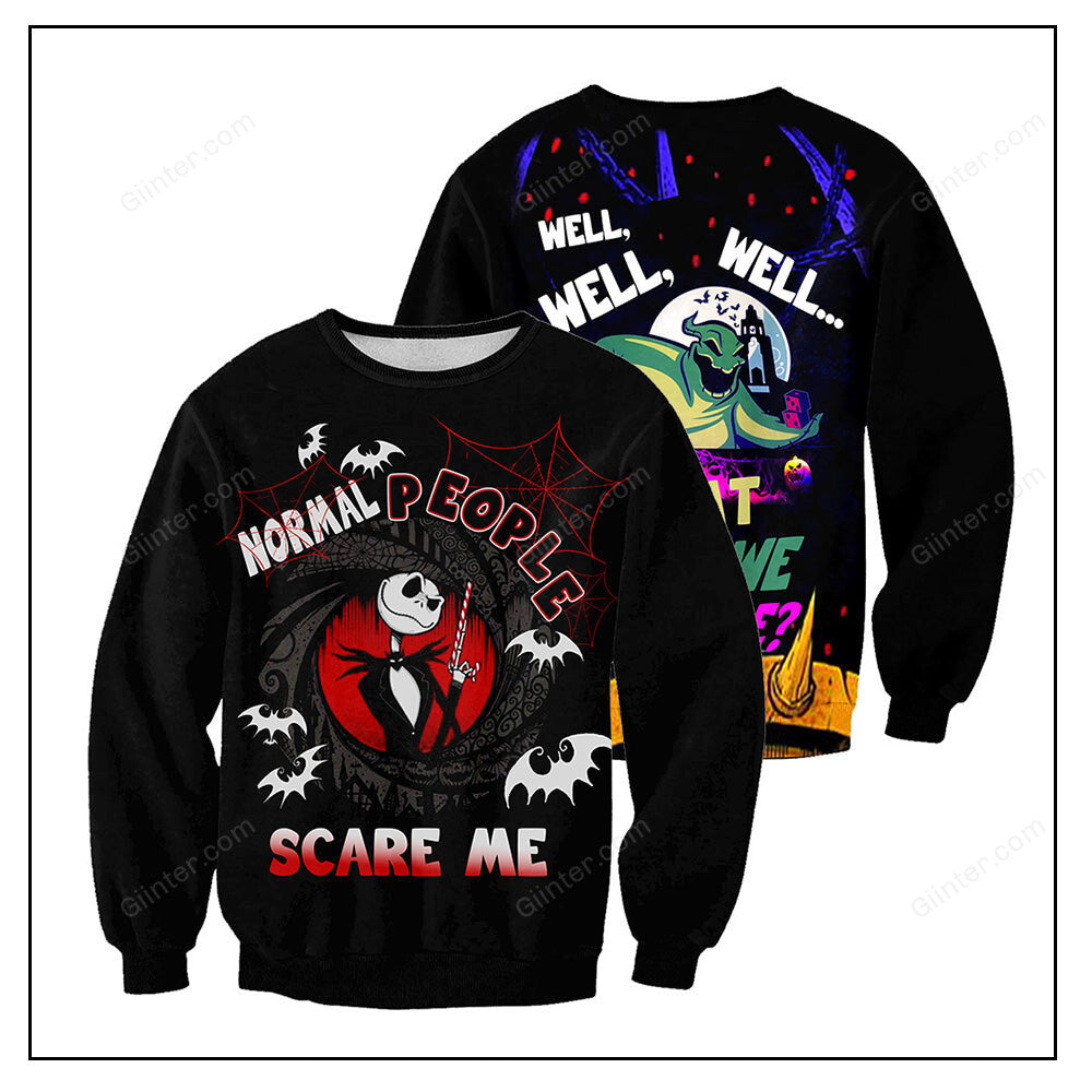 Jack Skellington 3D All Over Printed Shirts For Men And Women 218