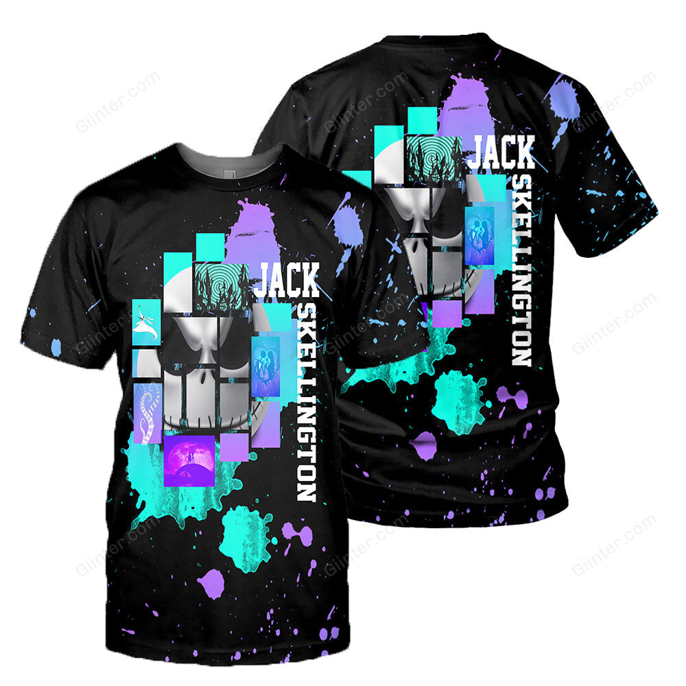 Jack Skellington 3D All Over Printed Shirts For Men And Women 22