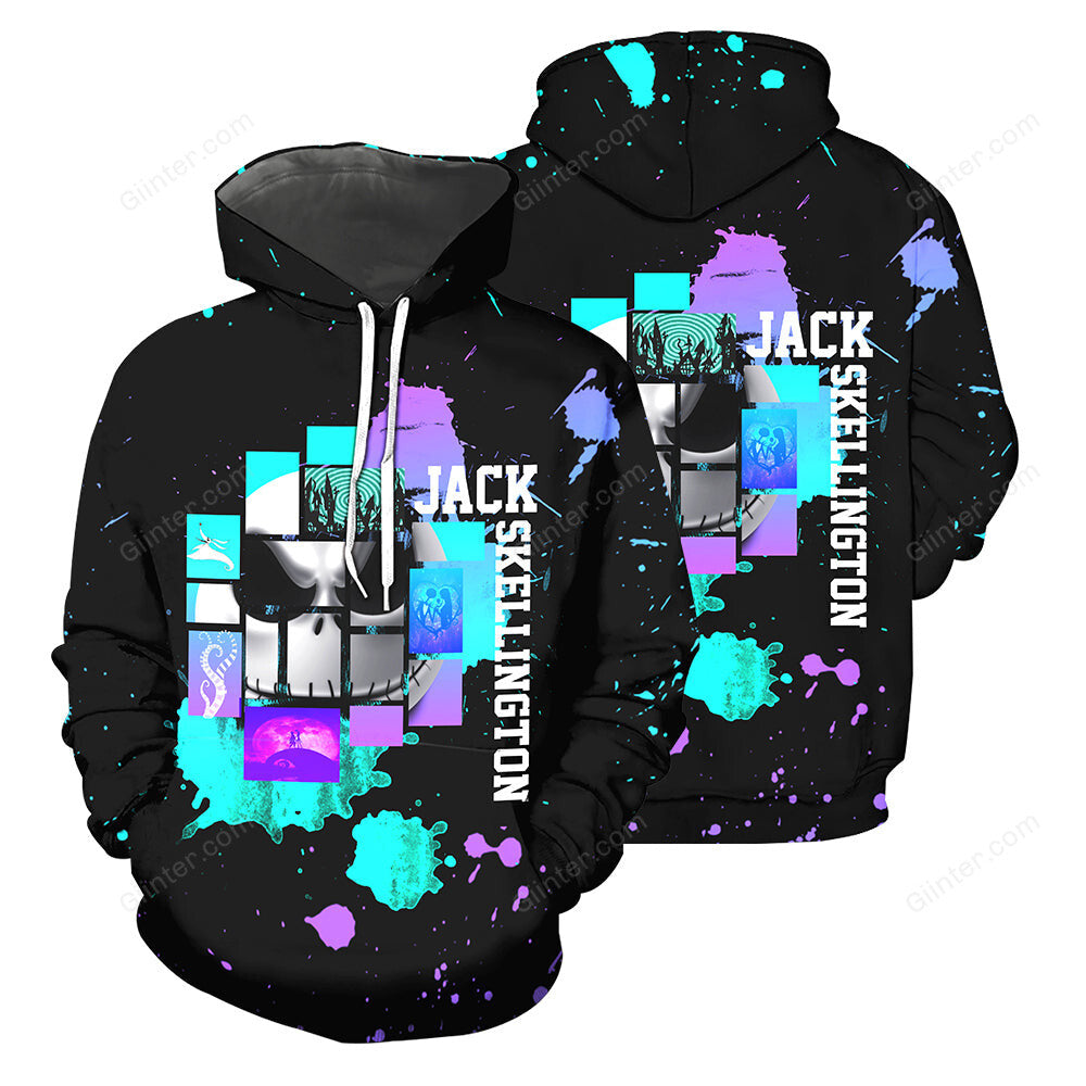 Jack Skellington 3D All Over Printed Shirts For Men And Women 22