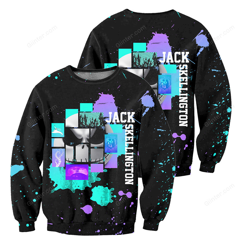 Jack Skellington 3D All Over Printed Shirts For Men And Women 22