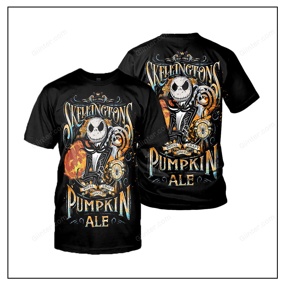Jack Skellington 3D All Over Printed Shirts For Men And Women 220