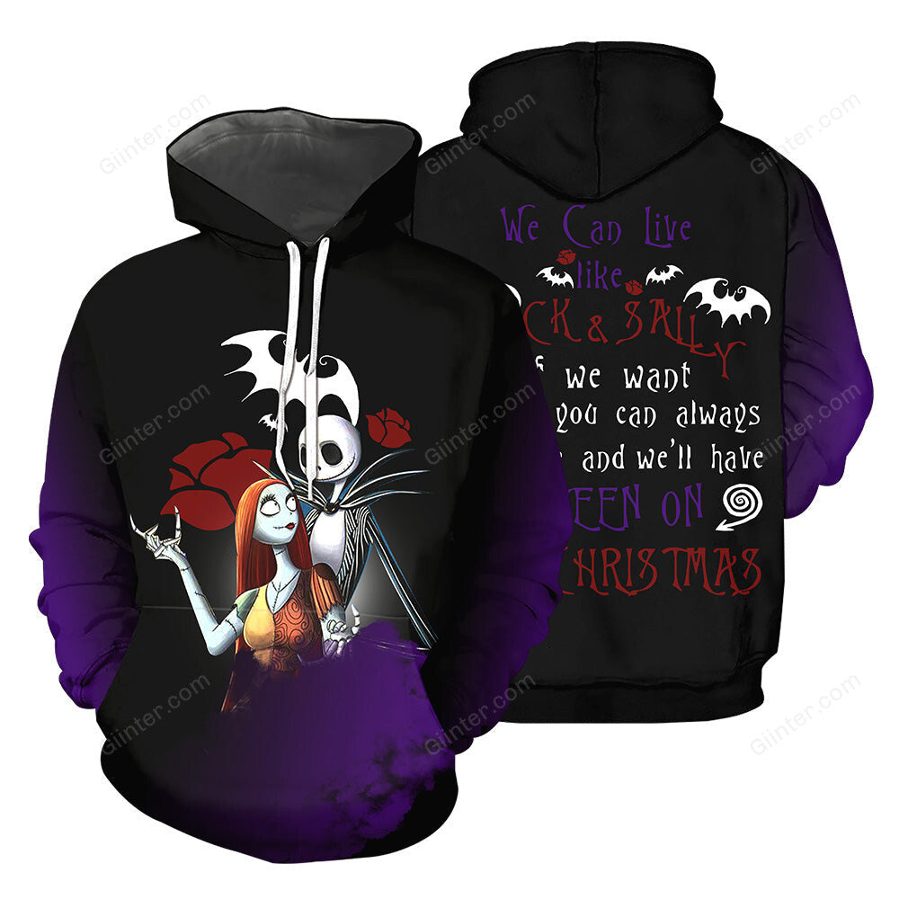 jack skellington hoodies