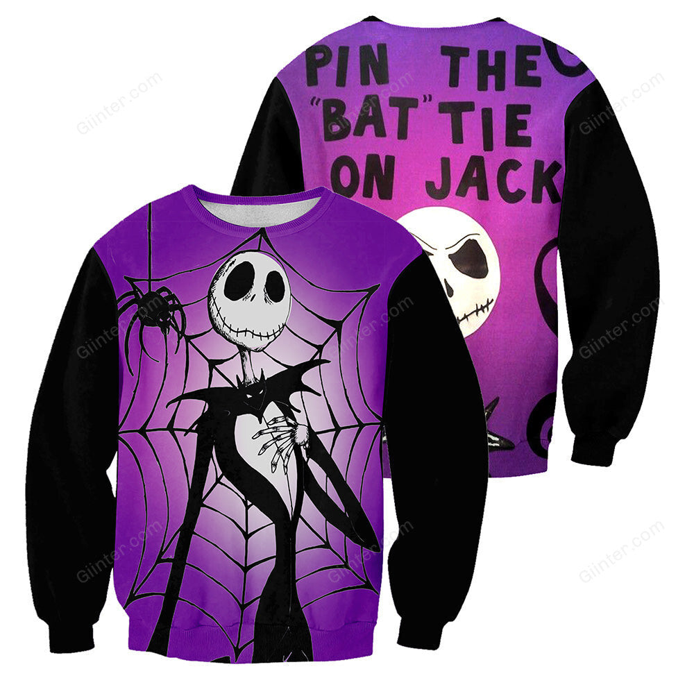 Jack Skellington 3D All Over Printed Shirts For Men And Women 223