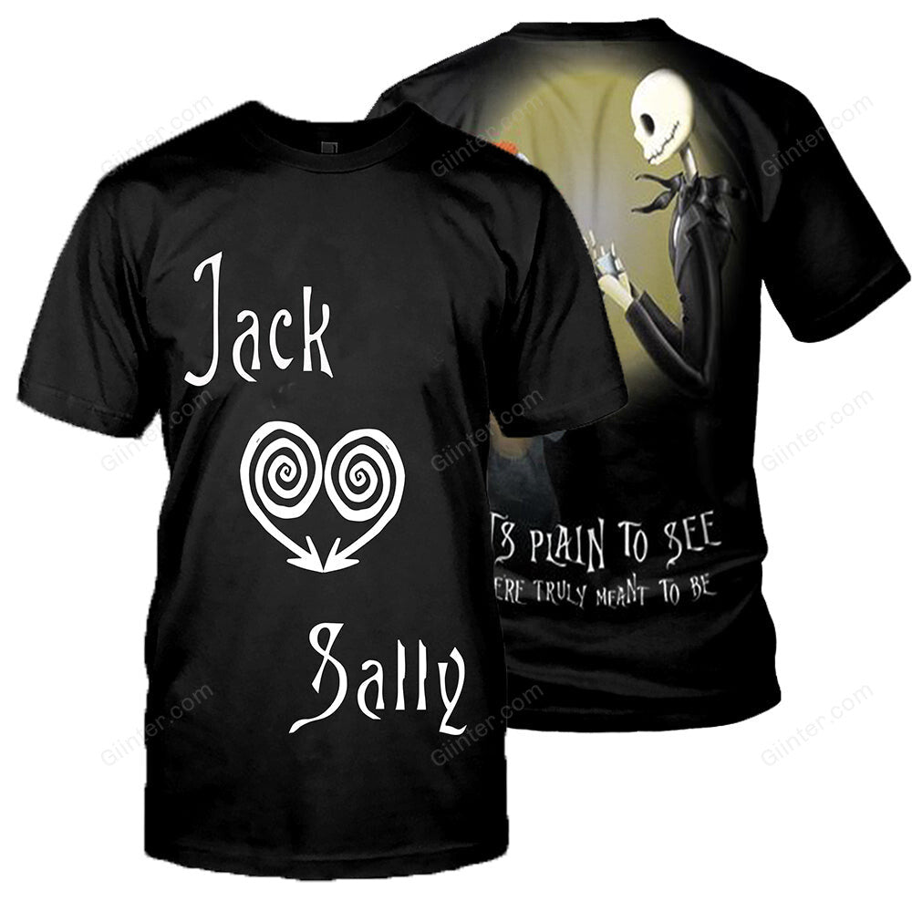 Jack Skellington 3D All Over Printed Shirts For Men And Women 225