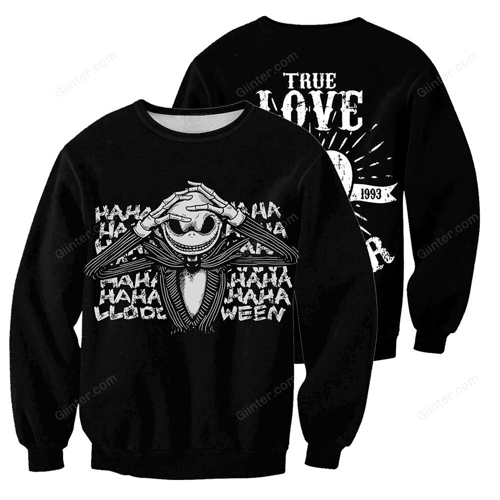 Jack Skellington 3D All Over Printed Shirts For Men And Women 226