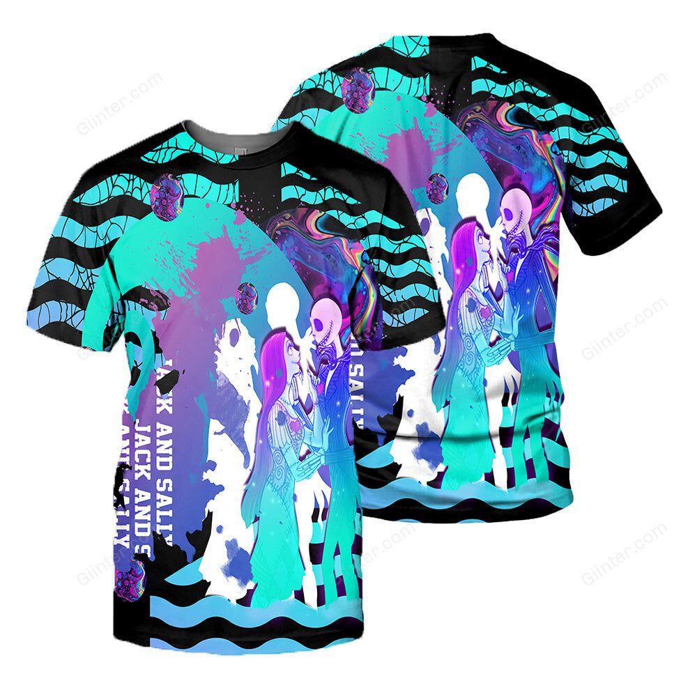 Jack Skellington 3D All Over Printed Shirts For Men And Women 23