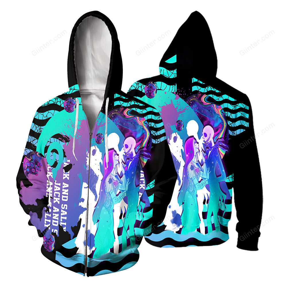 Jack Skellington 3D All Over Printed Shirts For Men And Women 23
