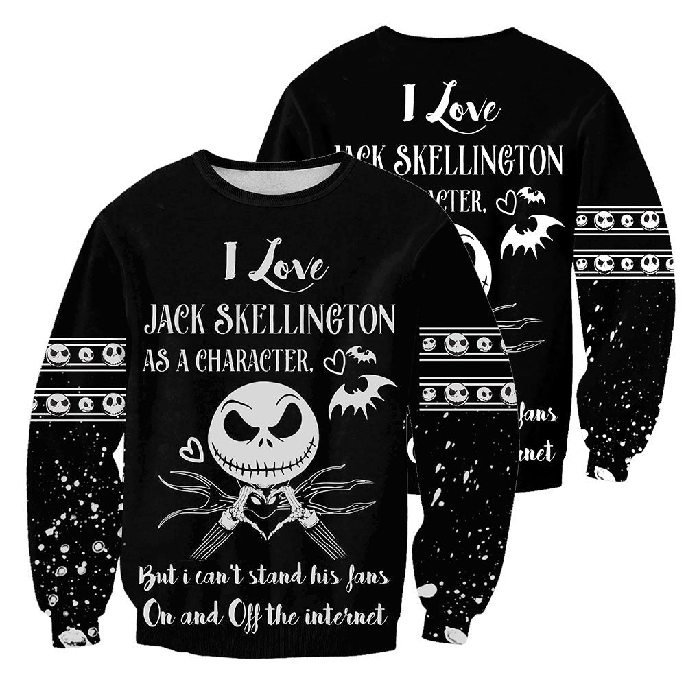 Jack Skellington 3D All Over Printed Shirts For Men And Women 230