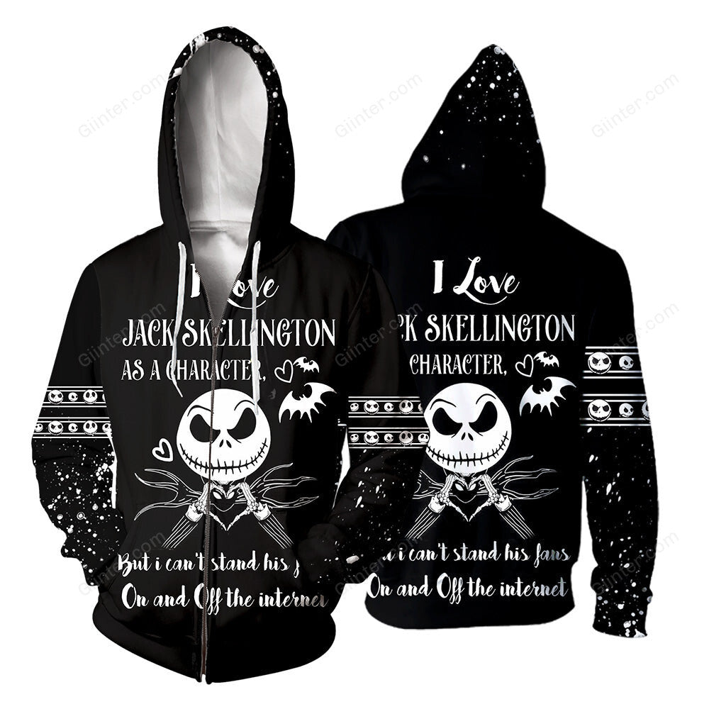Jack Skellington 3D All Over Printed Shirts For Men And Women 230