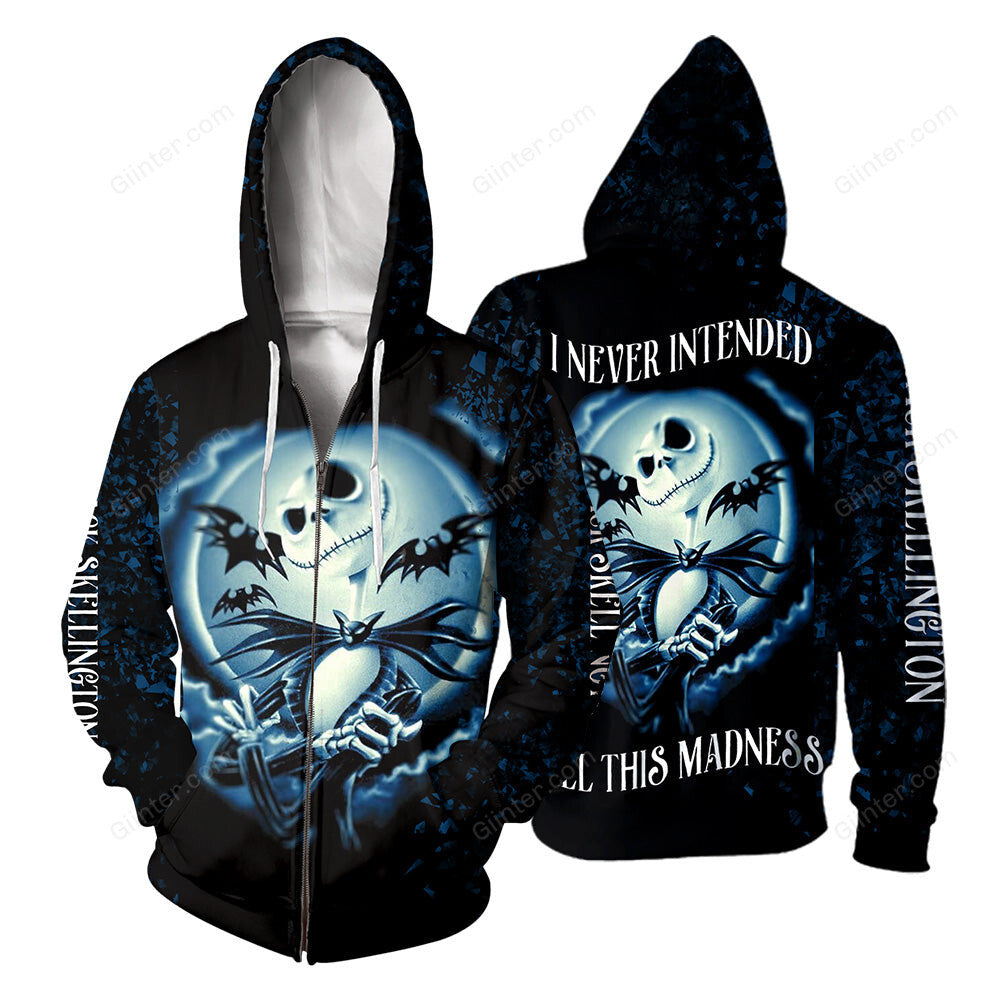 Jack Skellington 3D All Over Printed Shirts For Men And Women 231