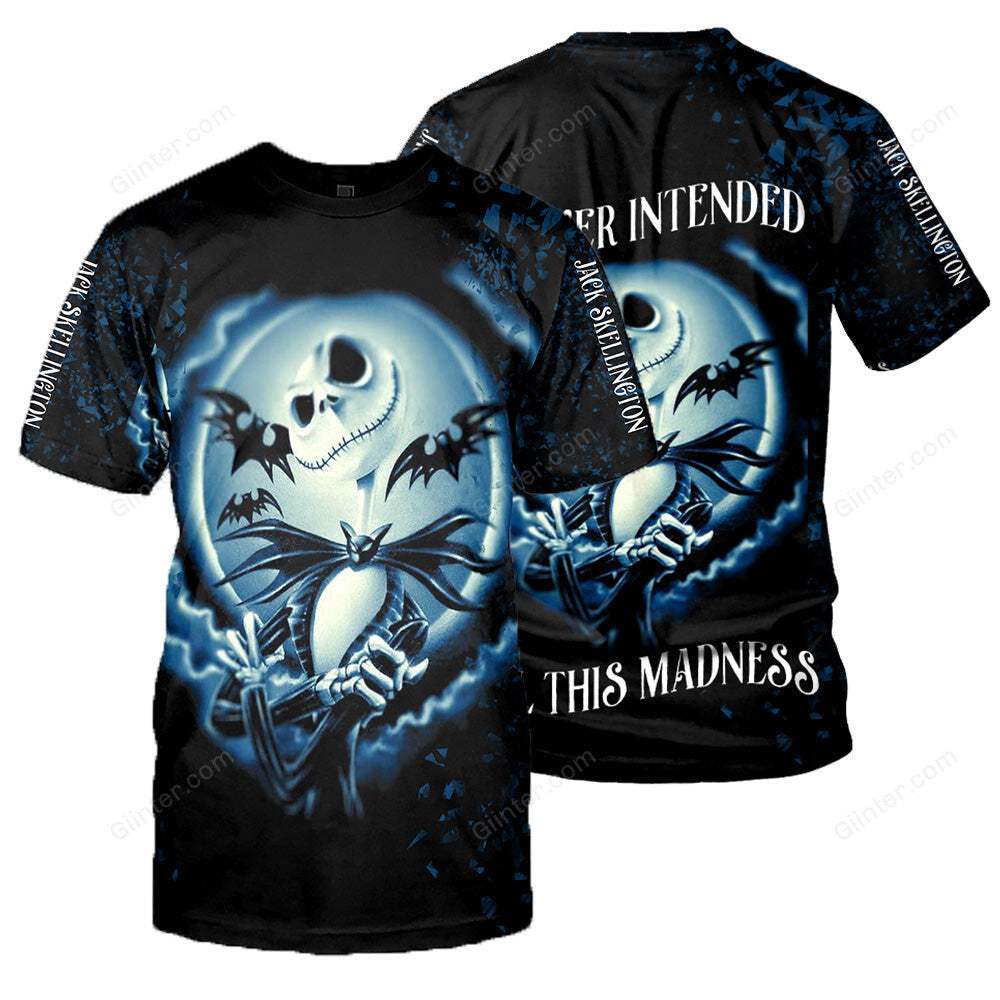 Jack Skellington 3D All Over Printed Shirts For Men And Women 231