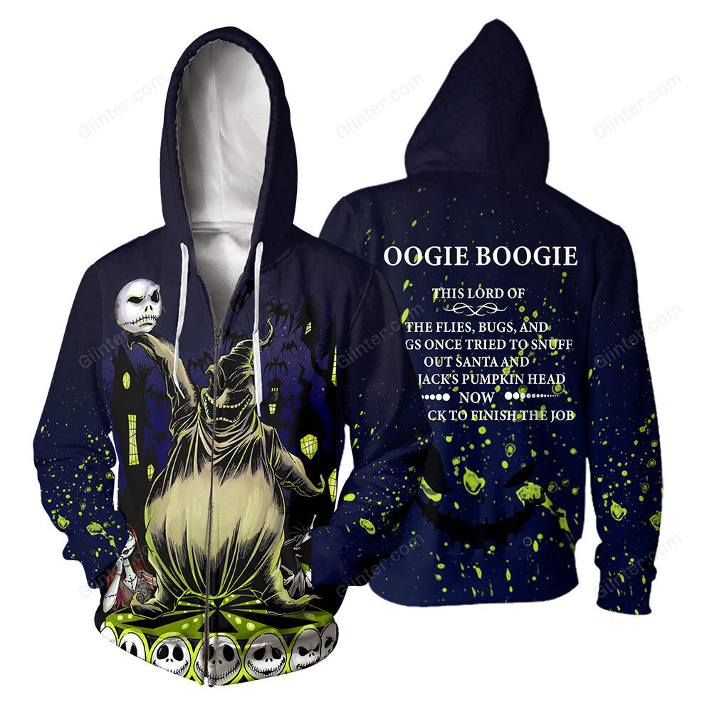 Jack Skellington 3D All Over Printed Shirts For Men And Women 232