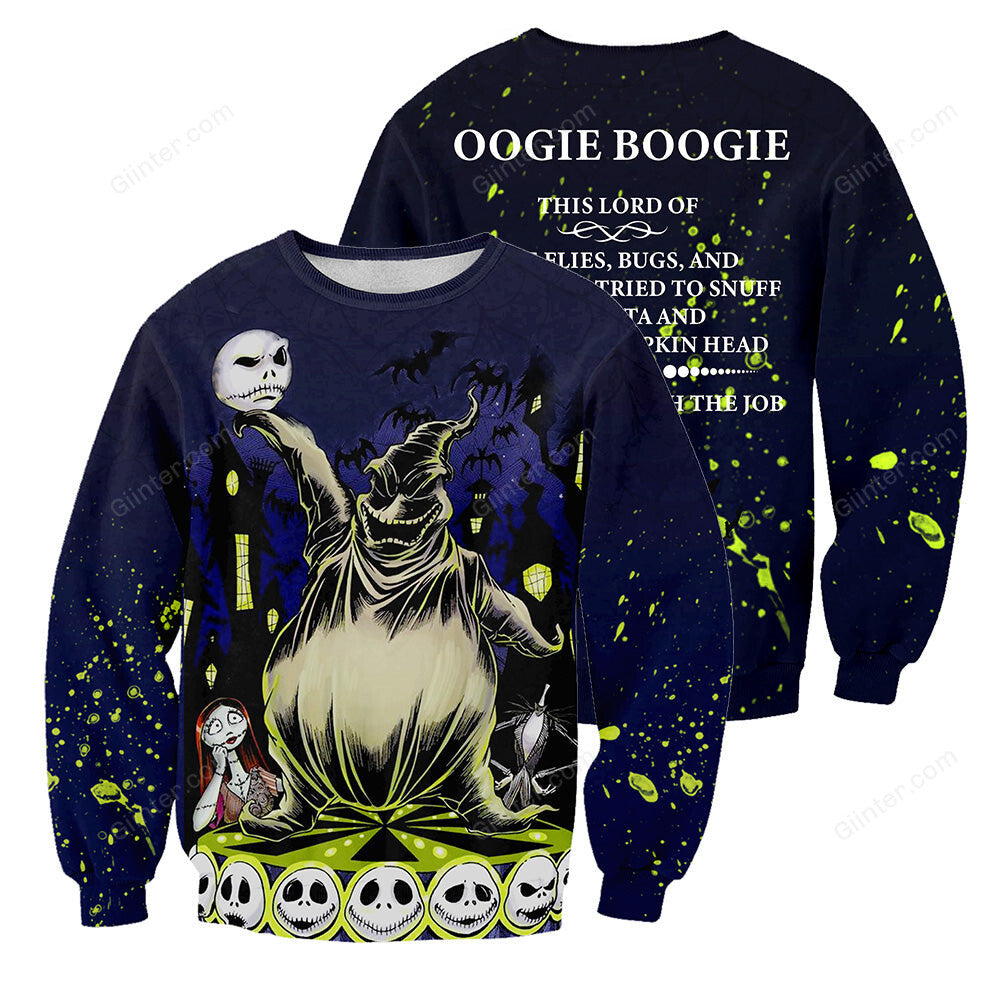 Jack Skellington 3D All Over Printed Shirts For Men And Women 232