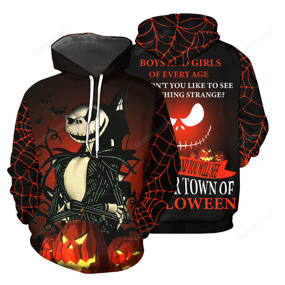 jack skellington hoodies