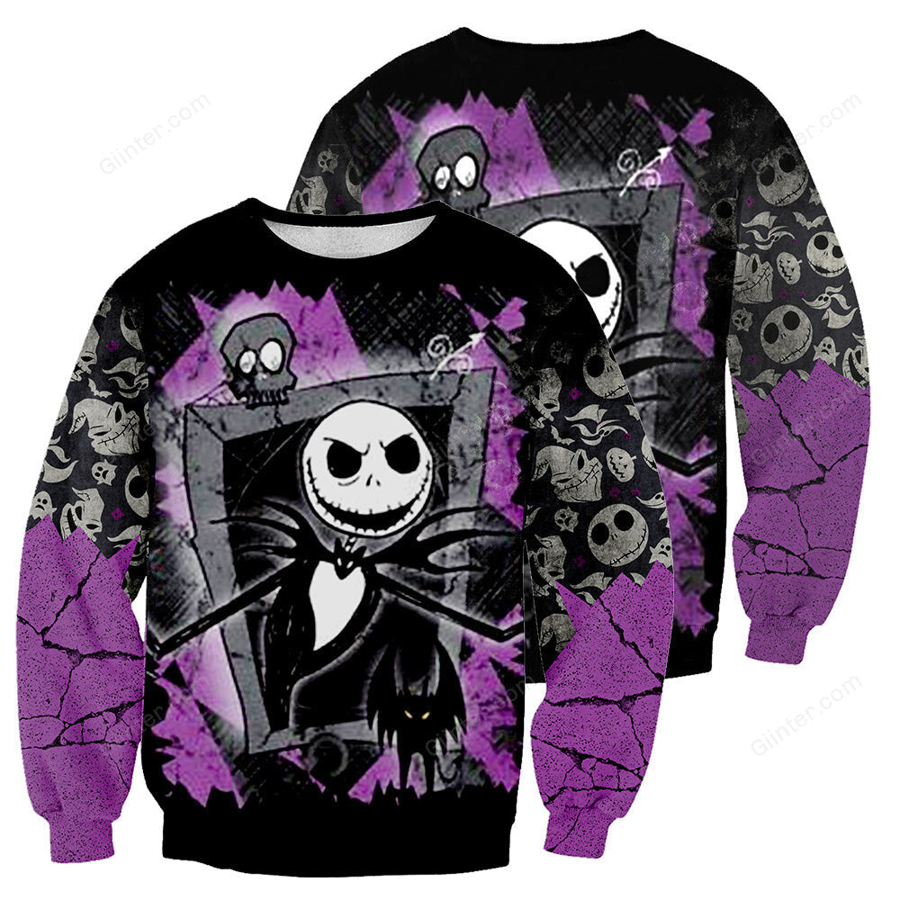 Jack Skellington 3D All Over Printed Shirts For Men And Women 238