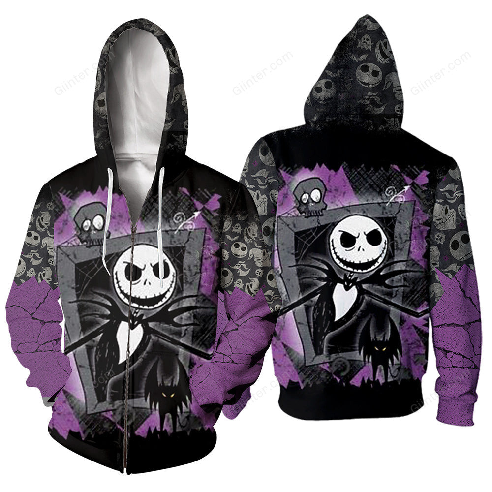 Jack Skellington 3D All Over Printed Shirts For Men And Women 238