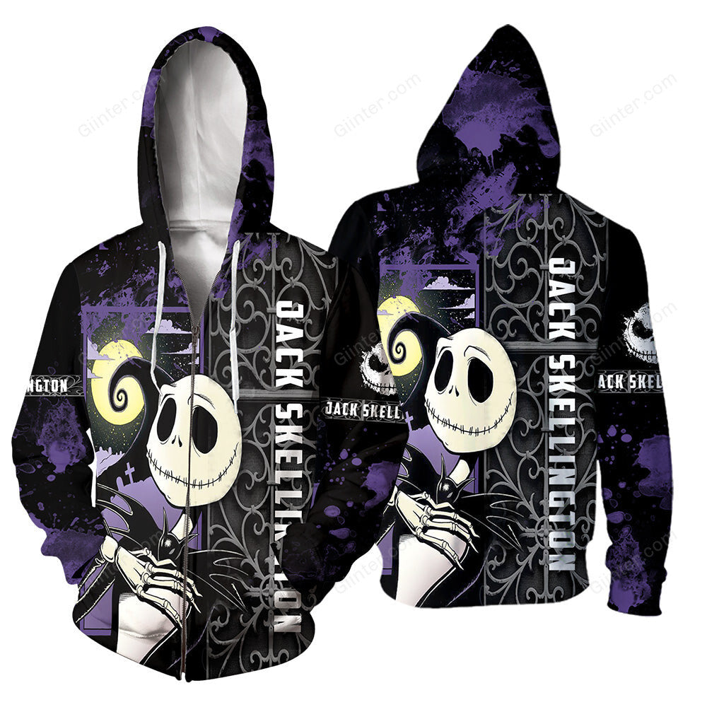 Jack Skellington 3D All Over Printed Shirts For Men And Women 241
