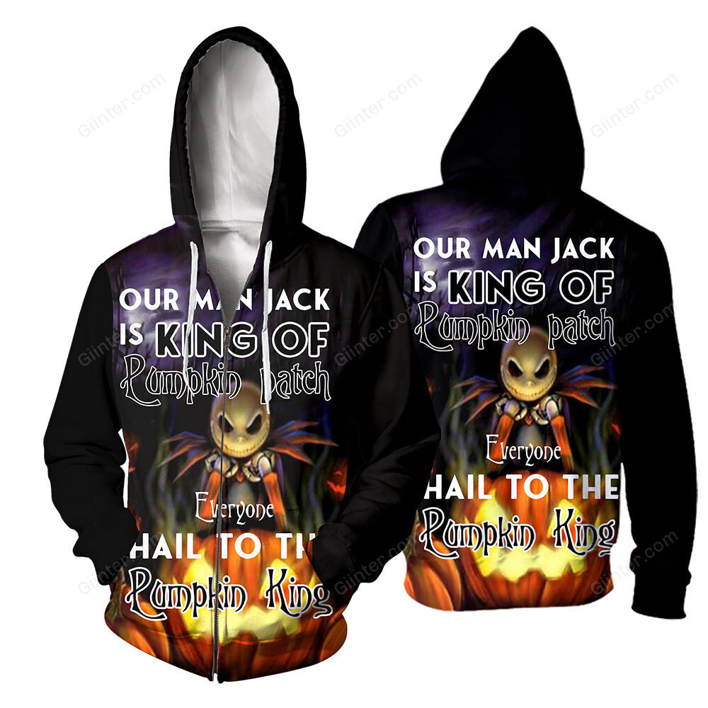 Jack Skellington 3D All Over Printed Shirts For Men And Women 243
