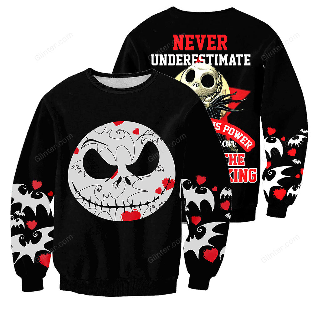 Jack Skellington 3D All Over Printed Shirts For Men And Women 244