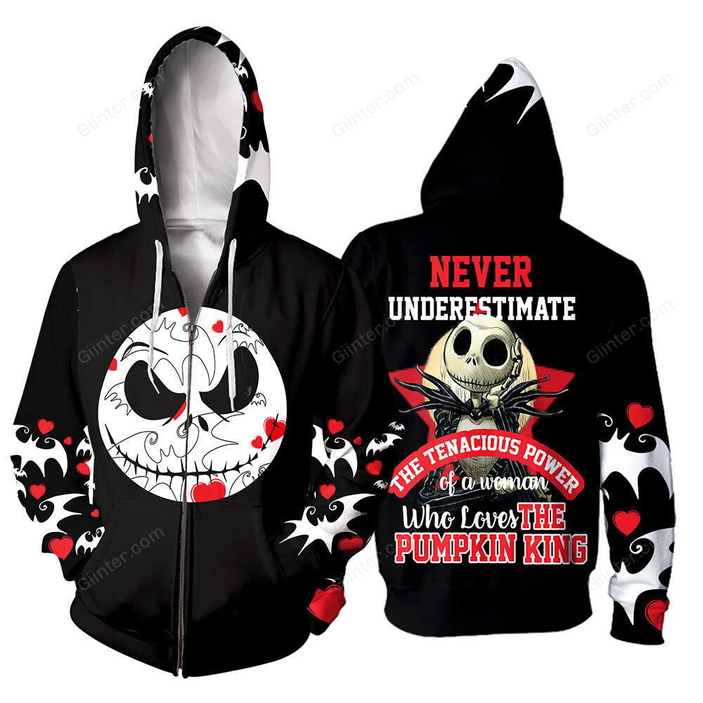 Jack Skellington 3D All Over Printed Shirts For Men And Women 244