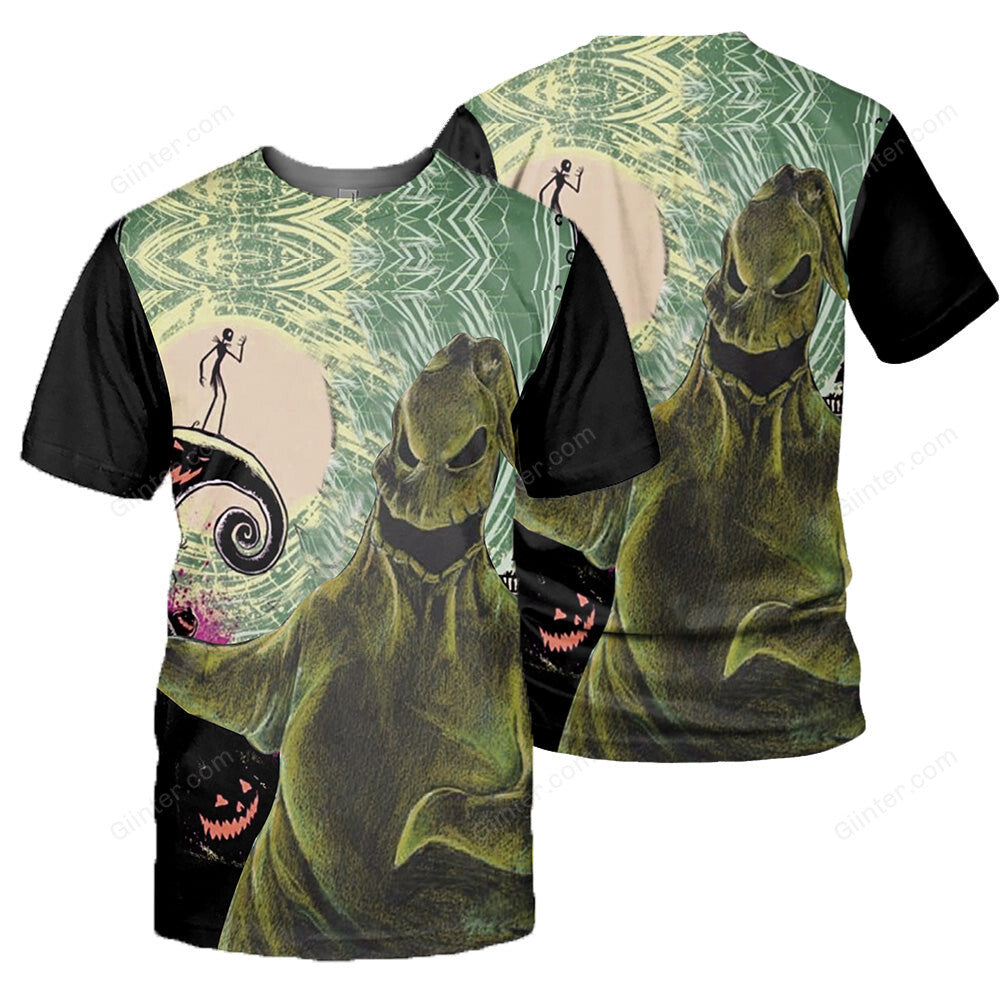 Jack Skellington 3D All Over Printed Shirts For Men And Women 248