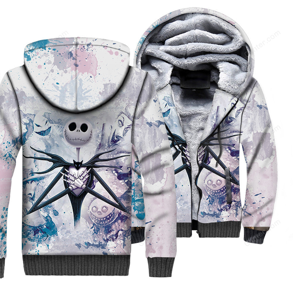 Jack Skellington 3D All Over Printed Shirts For Men And Women 25
