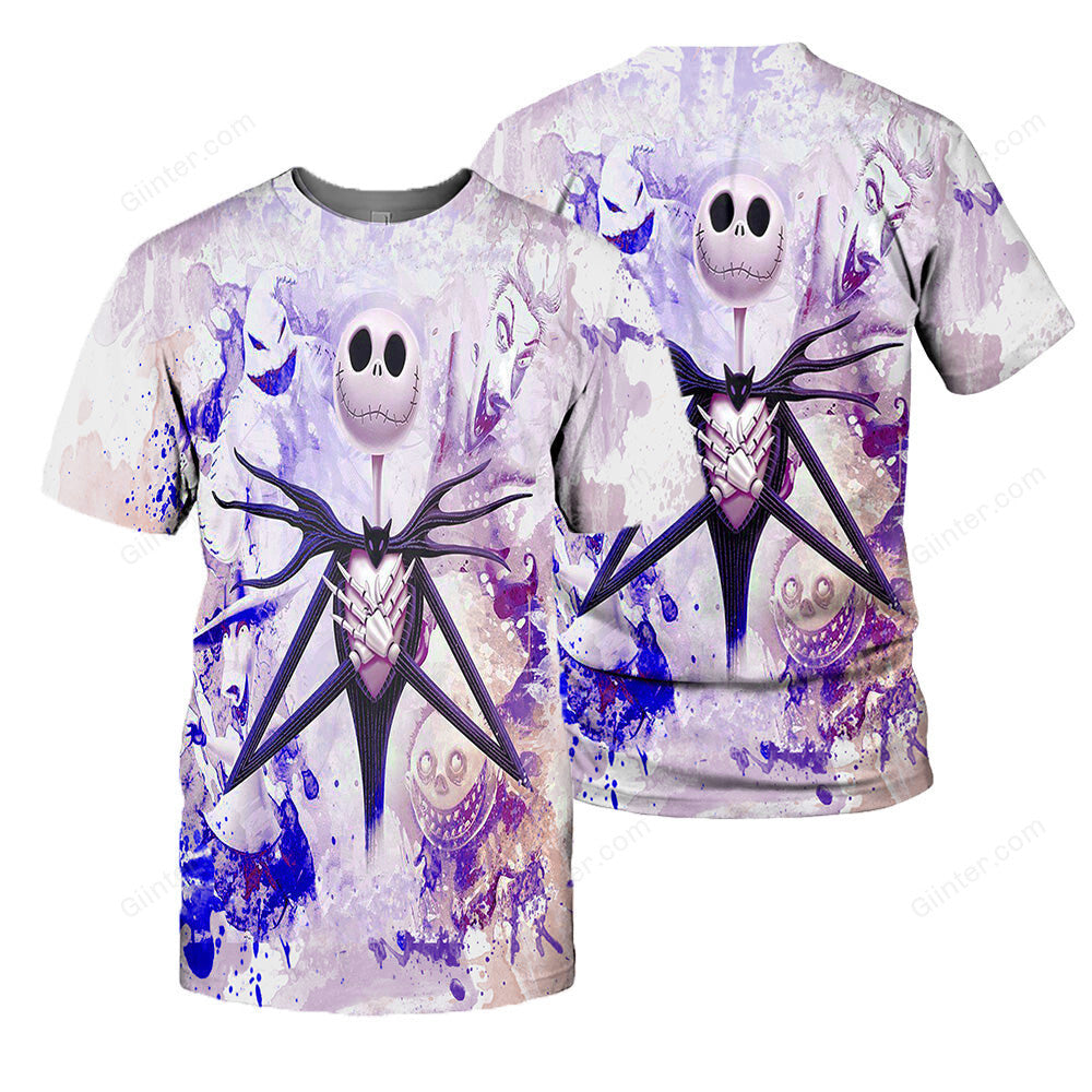 Jack Skellington 3D All Over Printed Shirts For Men And Women 25
