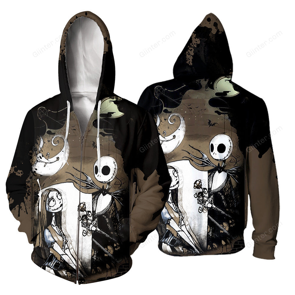 Jack Skellington 3D All Over Printed Shirts For Men And Women 252