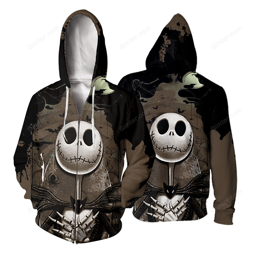 Jack Skellington 3D All Over Printed Shirts For Men And Women 254