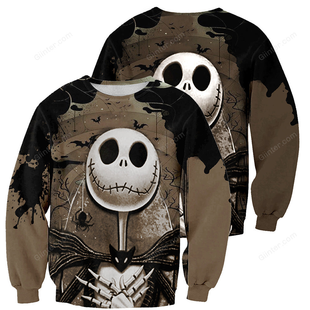 Jack Skellington 3D All Over Printed Shirts For Men And Women 254