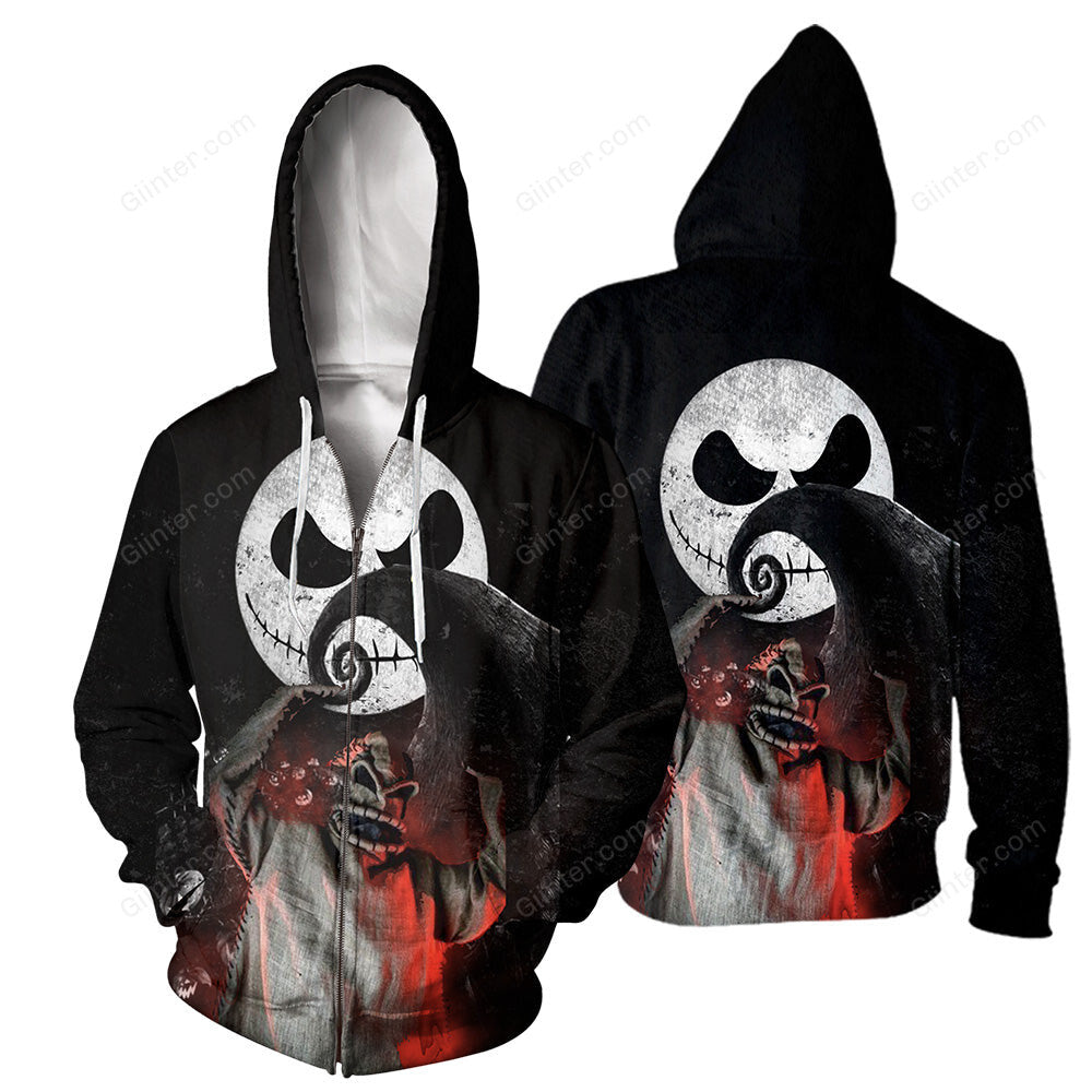 Jack Skellington 3D All Over Printed Shirts For Men And Women 259