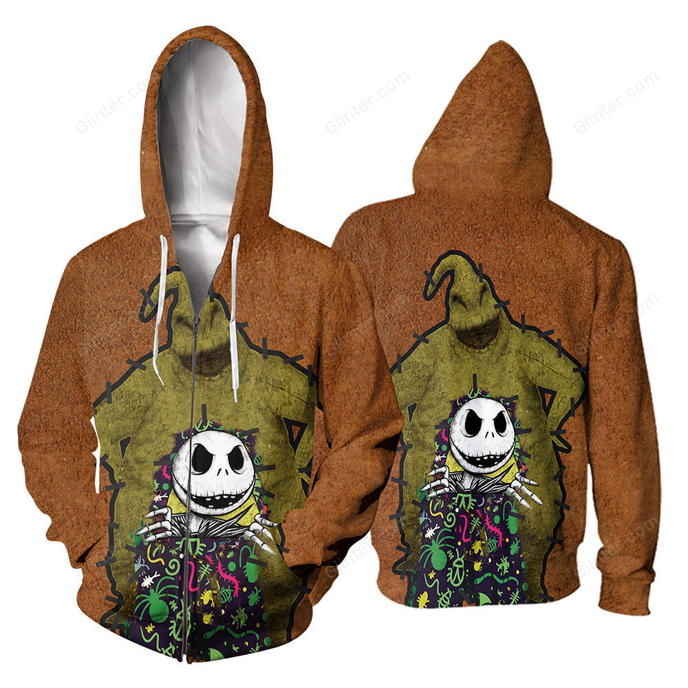 Jack Skellington 3D All Over Printed Shirts For Men And Women 260