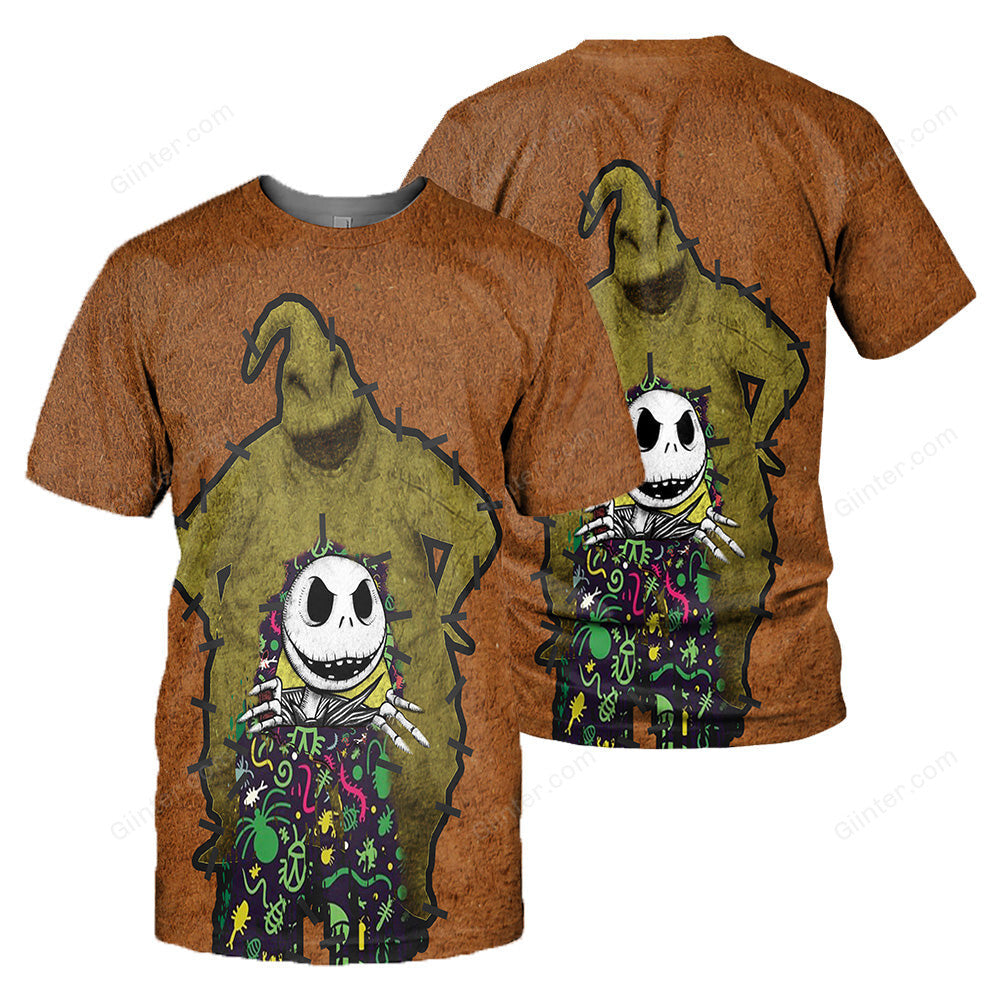 Jack Skellington 3D All Over Printed Shirts For Men And Women 260